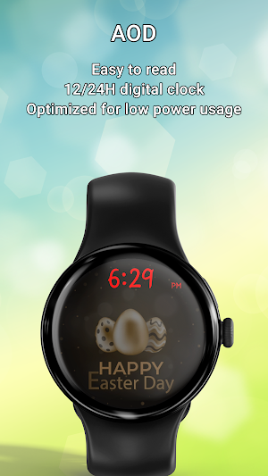Easter Magic Premium Watchface Screenshot 3