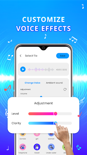 Voice Changer - Audio Effects Screenshot 2