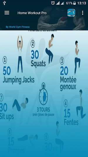 No-Equipment Workout You Can D Screenshot 0
