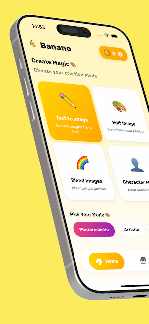 Banano: AI Art Generator Screenshot 0