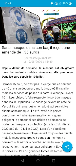 La Presse de Vesoul Screenshot 1