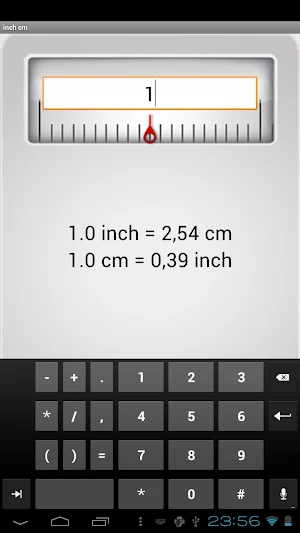 Inch Centimeter Screenshot 1