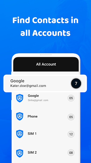 Contact Cleaner: Find Duplicate Contacts & Merge Screenshot 3