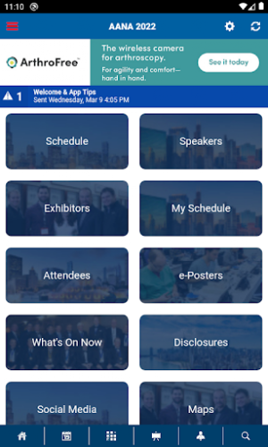 AANA Mobile Screenshot 1