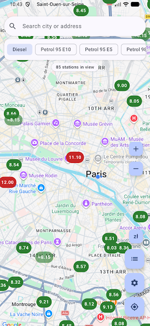 Litro: Fuel Prices Screenshot 3