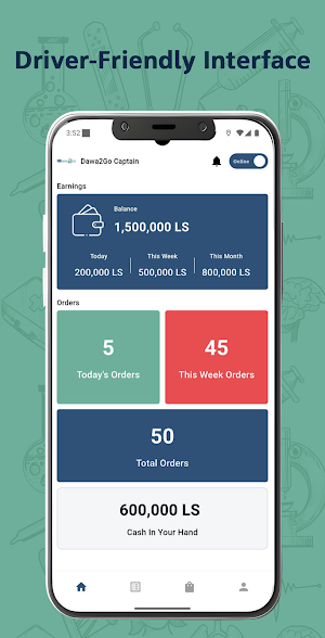 Dawa2Go Captain Screenshot 0