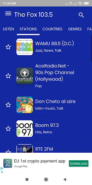 Denver Radio 103.5 The Fox Screenshot 1