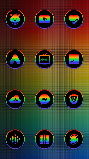 Rainbow Icon Pack Screenshot 3