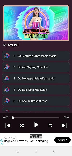 Dj Sentuhan Cinta Manja Manja Screenshot 1