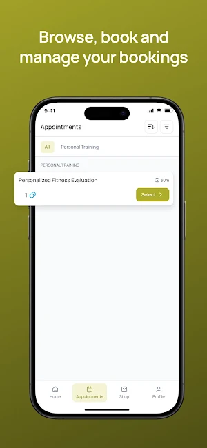 Point Fitness Screenshot 1