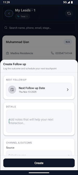 Vision CRM Screenshot 3