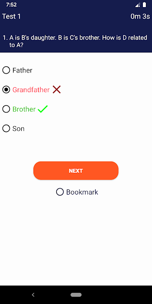 Logical Reasoning Test Offline Screenshot 0