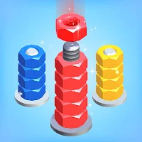 Screw Color Sort: Nuts N Bolts