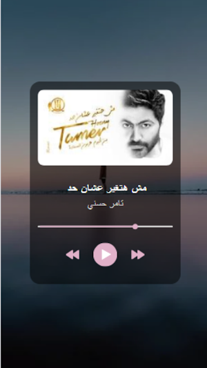 مش هتغير عشان حد - تامرحسني Screenshot 2