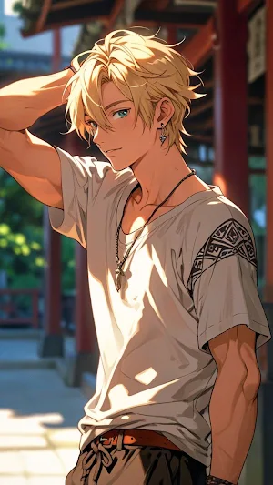 Anime Boy Wallpaper Screenshot 2