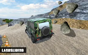 Off-road Army Jeep Screenshot 1