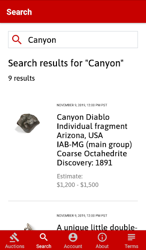 Andrew Jones Auctions Live Bidding Screenshot 2