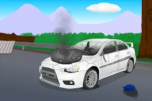 Destroy A Sport Car Screenshot 1