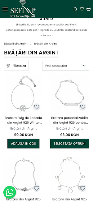 Sefinni.ro Screenshot 2