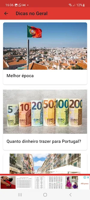 Guia de Portugal Screenshot 2