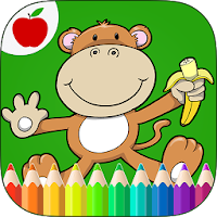 Jungle Animals Coloring Book
