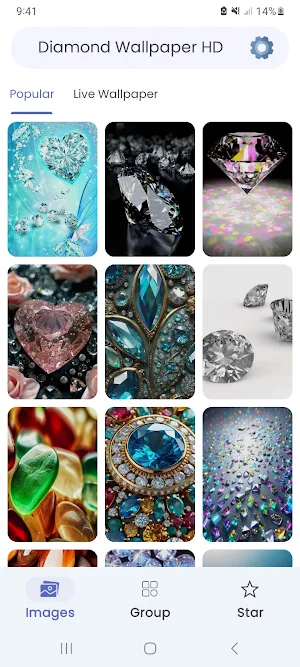 Diamond Wallpaper HD Screenshot 0