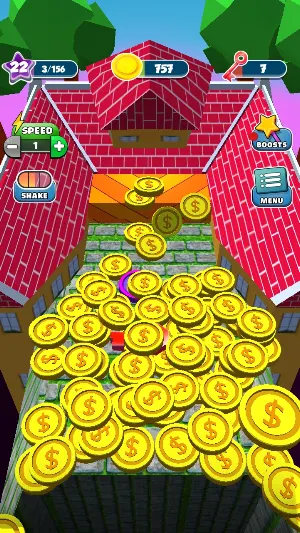 Lucky Coin Dozer Screenshot 1