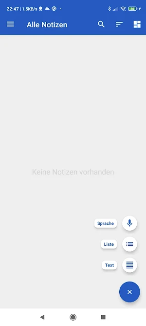 Take notes easily speech notes - Notiziam Screenshot 1