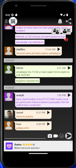 QR Tarayıcı | Kare Kod Okuyucu Screenshot 3