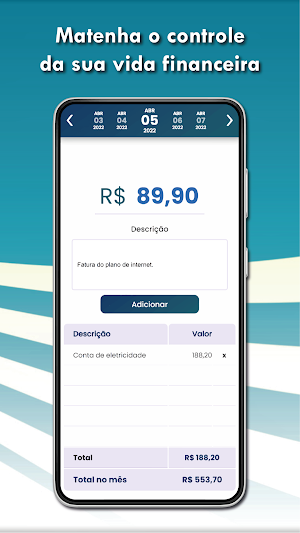Poupe Mais Controle Financeiro Screenshot 1