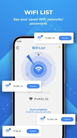 Wifi Analyzer, Wifi Hospot Screenshot 2