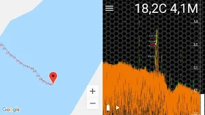 XFishFinder sonar fish finder Screenshot 0