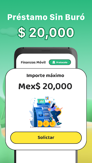 Finanzas Móvil-Préstamos Cash Screenshot 0