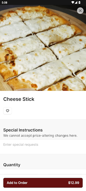Alessandro's Pizza Italian Screenshot 2