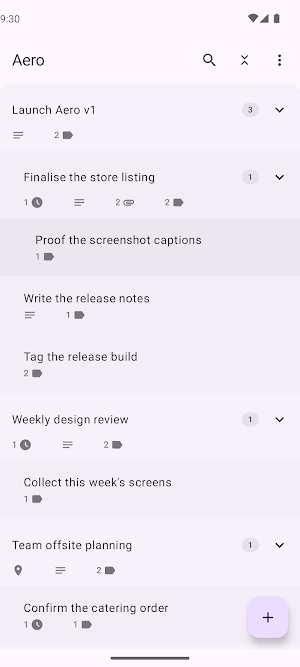 Aero – User Owned Task Manager Screenshot 0