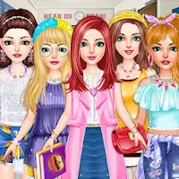 College Girl Dress Up Makeover: Fashion Game
