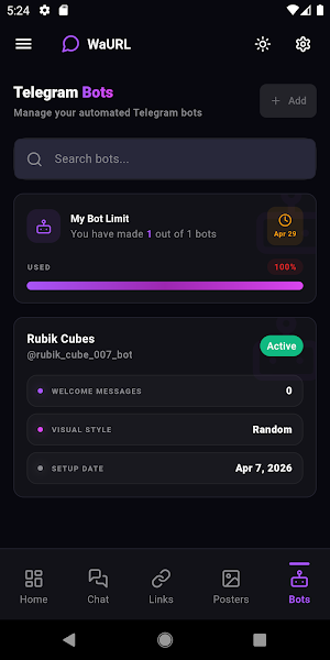 WaURL - Business Screenshot 3