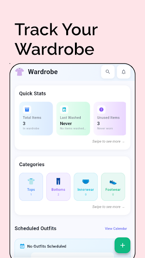 Wardrobe-Closet,Outfit Planner Screenshot 2