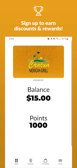 Cancun Mexican Grill Screenshot 3
