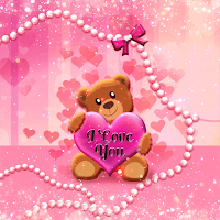 Love Heart Bear - Wallpaper