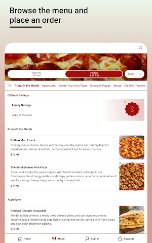 Emilio's Pizza Screenshot 1