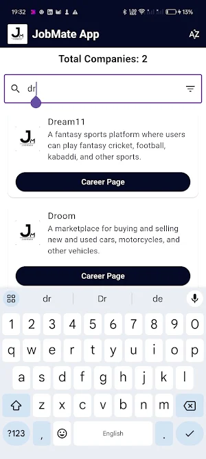 JobMate: Job tracker & Career Screenshot 2