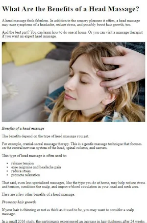 How to Do a Head Massage Screenshot 1