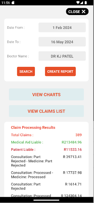 ClaimsTracker Screenshot 2