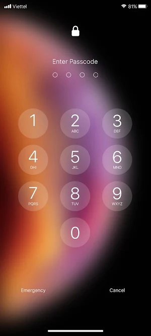 Lock Screen iOS 15 Screenshot 1