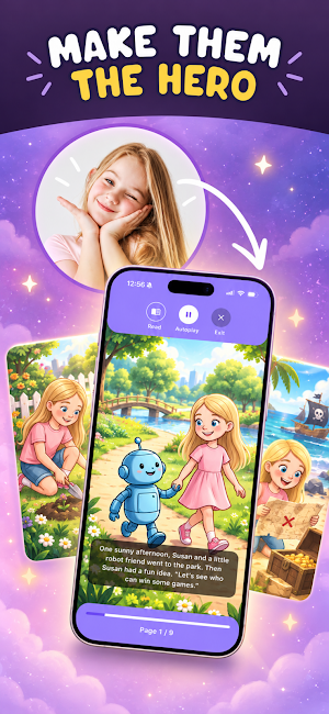 StoryMe: Narrated Books Maker Screenshot 0