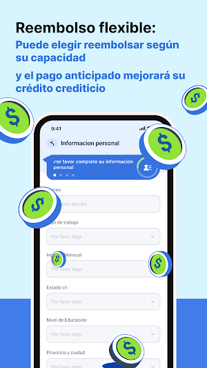 Avance crédito-Dinero Seguro Screenshot 3