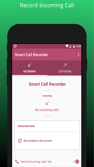 Smart Autometic Recorder Screenshot 0