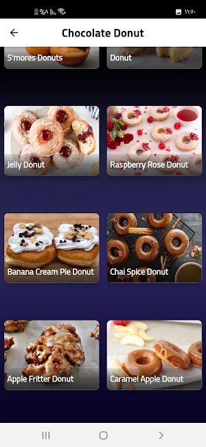 Donut recipes Screenshot 2
