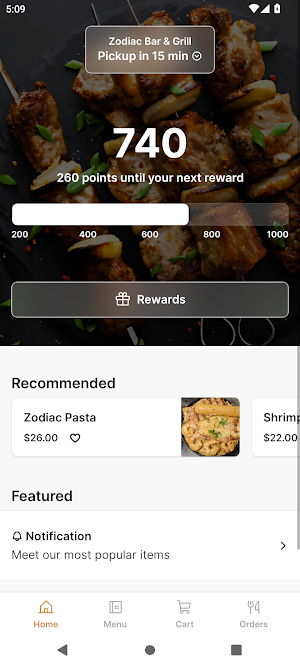 Zodiac Bar Screenshot 0